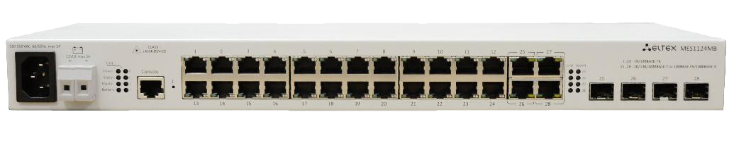 Eltex MES1124MB | Ethernet-коммутатор доступа 100М